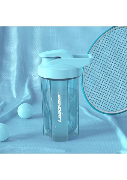Sarı ve Beyaz 401-500 ml Spor Salonu Spor Çalkalayıcı Şişe 2023 Protein Tozu Çalkalayıcı Şişe Yaratıcı Taşınabilir Karıştırma Şişesi Açık Su Şişesi (Yurt Dışından) modelleri