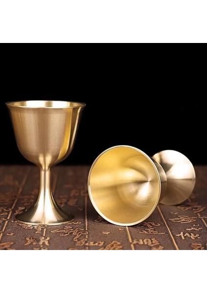 L Şarap Kadehi Bakır Şarap Kadehi Katı Iyi Parlak Roman Parlatma Hafif Şarap Kadehi Bardak (Yurt Dışından) fiyatları