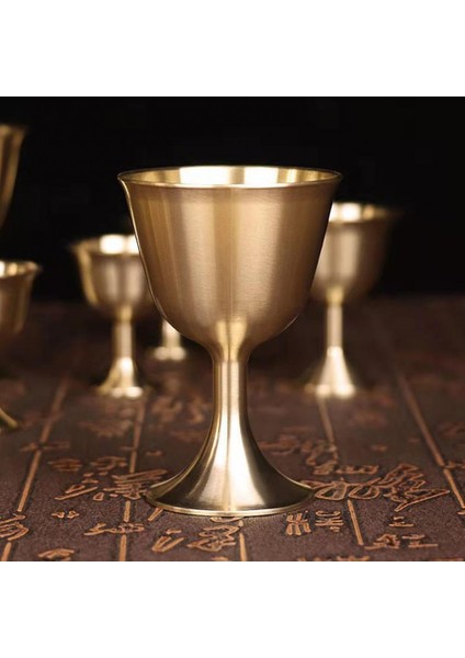 L Şarap Kadehi Bakır Şarap Kadehi Katı Iyi Parlak Roman Parlatma Hafif Şarap Kadehi Bardak (Yurt Dışından) modelleri