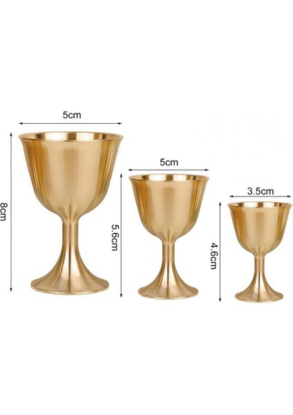 L Şarap Kadehi Bakır Şarap Kadehi Katı Iyi Parlak Roman Parlatma Hafif Şarap Kadehi Bardak (Yurt Dışından) indirimleri