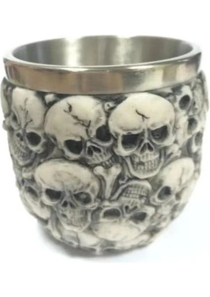 120 ml 201-300 ml Kafatası Bira Kahve Kupa Paslanmaz Çelik Viking Savaşçı Kafatası Bira Kupa Mekanik Dişli Boru Hattı Tasarımı Bira Stein Tankard Içecek Fincan (Yurt Dışından) fiyatları