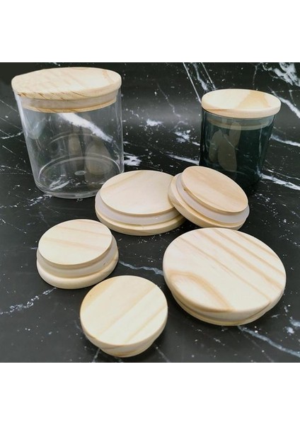 62 mm Bambu Sağlam Taşınabilir Toz Geçirmez Yaratıcı Içecek Bardak Kapağı Yeniden Kullanılabilir Bardak Kapağı Kupalar Için Doğal Kavanoz Cam Seramik Kupalar Saklama Kapağı (Yurt Dışından)