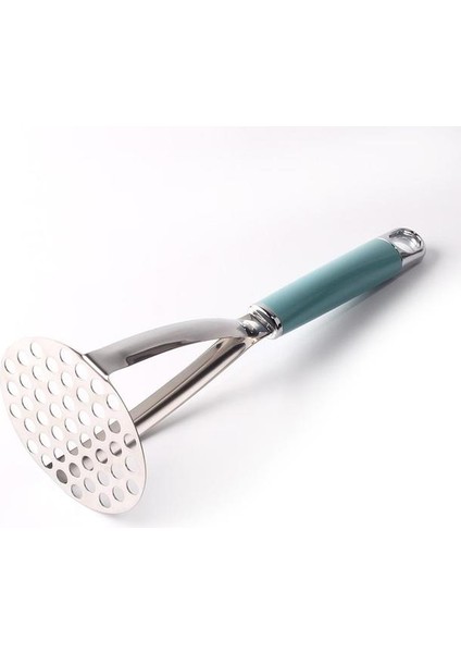 Gümüş-Mavi Preslenmiş Patates Ezici Ricer Püre Suyu Yapıcı Patates Çamur Itici Pürüzsüz Ezici Patates Kırıcı Meyve Makinesi Mutfak Aletleri (Yurt Dışından)