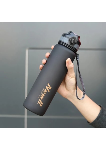 Siyah 1500ML 650ML/1000ML/1500ML Yüksek Kaliteli Tritan Malzeme Spor Su Şişesi Bisiklet Tırmanma Gym Fitness Içme Şişeleri Çevre Dostu (Yurt Dışından) fiyatları