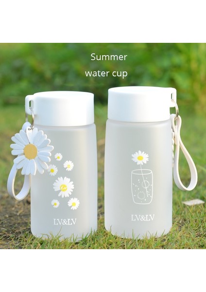 Style1- Mat A 500ML 500ML Su Şişesi Sevimli Papatya Bpa Ücretsiz Su Şişesi Halat ile Taşınabilir Drinkware Plastik Yaratıcı Buzlu Seyahat Çay Bardağı (Yurt Dışından) fiyatları