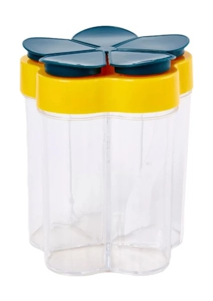 Bl Açık Kamp Baharat Kabı Mutfak Alet Setleri Baharat Kavanoz Plastik Konteyner Baharat Şişesi Baharat Organizatör (Yurt Dışından)