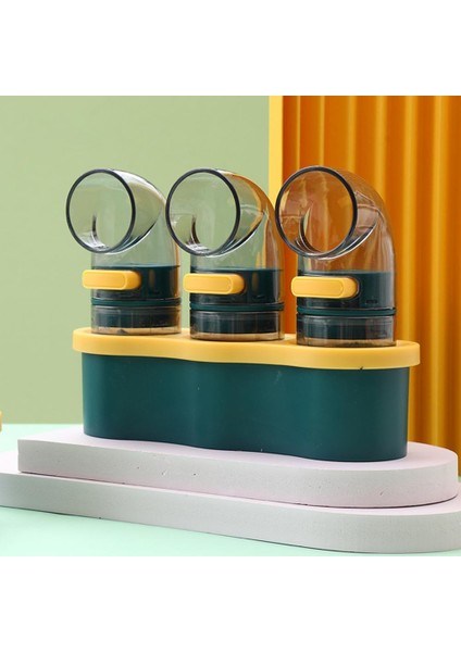 Mavi 1 Adet Kontrol Baharat Kavanoz Kolay Temizlenebilir Baharat Şişesi Hıps Toz Geçirmez Dayanıklı Mutfak Ev Şeker Kavanoz Baharat Kontrol Şişesi (Yurt Dışından) fırsatları