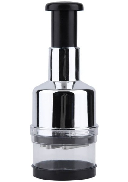 Gümüş 1 Adet Soğan Kıyıcı El Basınçlı Sarımsak Soğan Kesici Doğrayın Domates Kırıcı Meyve Sebze Araçları Ev Mutfak Alet (Yurt Dışından)