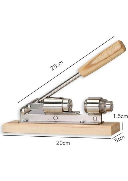 Bir Manuel Paslanmaz Çelik Fındık Kırıcı Mekanik Sheller Ceviz Fındıkkıran Hızlı Açacağı Mutfak Aletleri Meyve ve Sebze (Yurt Dışından)