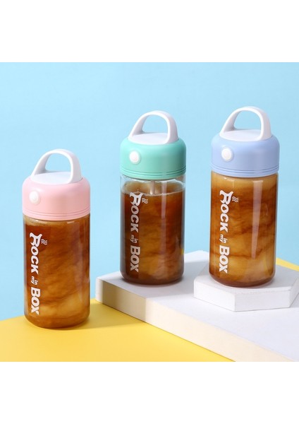 Mavi Otomatik 380 ml Elektrikli Protein Shaker Şişe Kadın Kendini Karıştıran Kahve Fincanı Seyahat Kupa Karıştırma Içecek Formülü Mikser Kız Hediye (Yurt Dışından)
