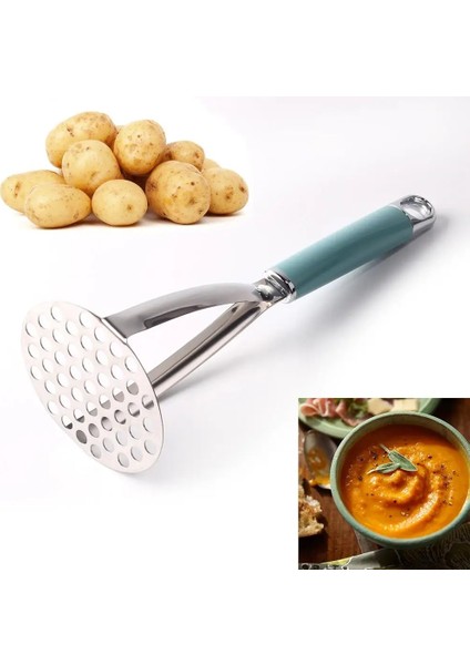 Gümüş-Siyah Preslenmiş Patates Ezici Ricer Püre Suyu Yapıcı Patates Çamur Itici Pürüzsüz Ezici Patates Kırıcı Meyve Makinesi Mutfak Aletleri (Yurt Dışından) modelleri