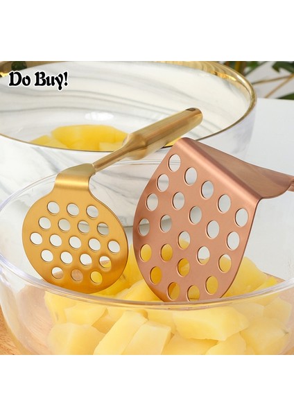 Gökkuşağı No.0-L 1 Adet Patates Kırıcı Paslanmaz Çelik Pürüzsüz Patates Püresi Meyve Sebze Aracı Pres Kırıcı Mutfak Aracı (Yurt Dışından) fiyatları