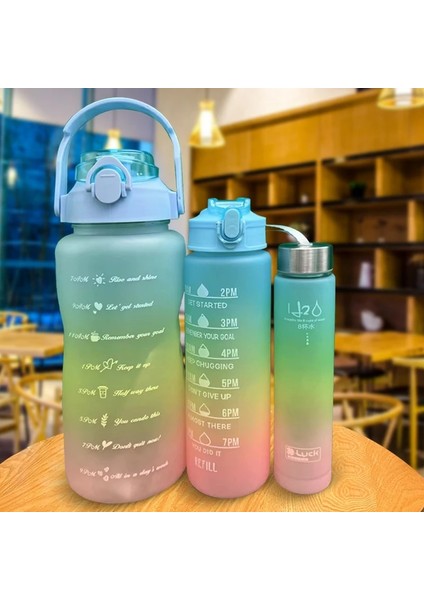 2l Siyah 1 Adet Sadece Fincan Fırçası 2 Litre Su Şişesi Motivasyon Içme Şişesi Zaman Işaretleyici Çıkartmaları ile Spor Su Şişesi Taşınabilir Yeniden Kullanılabilir Plastik Bardaklar (Yurt Dışından)