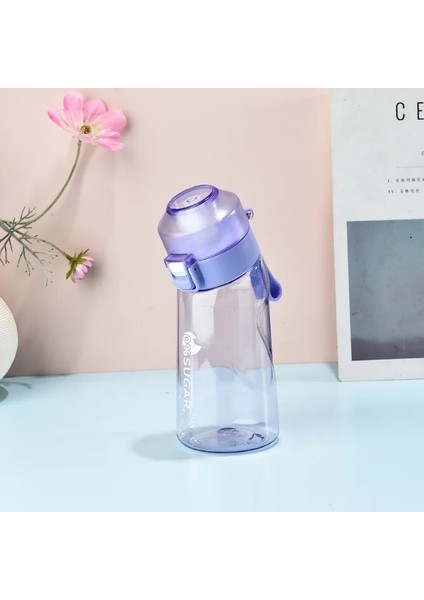 500ML-MENEKŞE Şişe 1x Ananas 650ML Hava Aromalı 1/7 Aroma Kapsüllü Su Şişesi Vandens Butelis 0 Şeker 0 Kalori Bottiglia Içecek Şişesi Aromaları (Yurt Dışından)
