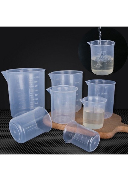 50 ml Ölçüm Kabı Laboratuvar Parçaları Beher Mutfak Aracı Plastik Sürahi Küçük Ölçüm Kabı (Yurt Dışından) fiyatları