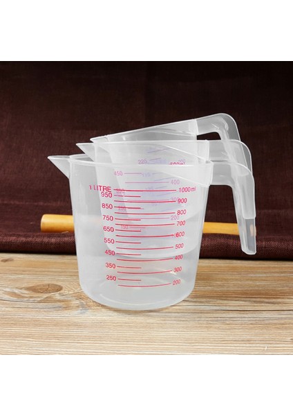 250ML 250/500/1000ML/100ML Plastik Ölçüm Kabı Sürahi Dekantör Ağzı Yüzey Mutfak Aracı Malzemeleri Kaliteli Fincan Mezun Mutfak (Yurt Dışından)