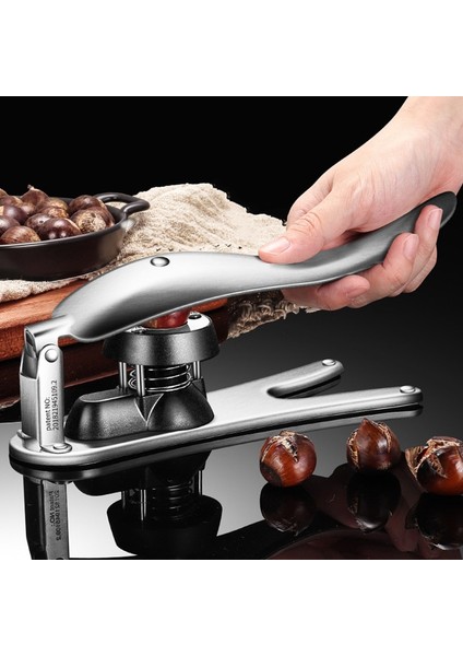 2 Adet Tırnak Seti 2 In 1 Paslanmaz Kestane Makinesi Mutfak Aksesuarları Kestane Kılıf Taşınabilir Kestane Kesici Kestane Klip Mutfak Aletleri (Yurt Dışından) fırsatları