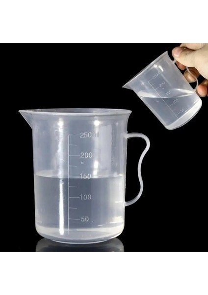 G-3pcs 20ML/30ML/50ML/300ML/500ML/1000ML Şeffaf Plastik Dereceli Ölçüm Kabı Pişirme Kabı Sıvı Ölçüsü Sürahi Bardak Konteyner (Yurt Dışından) fırsatları