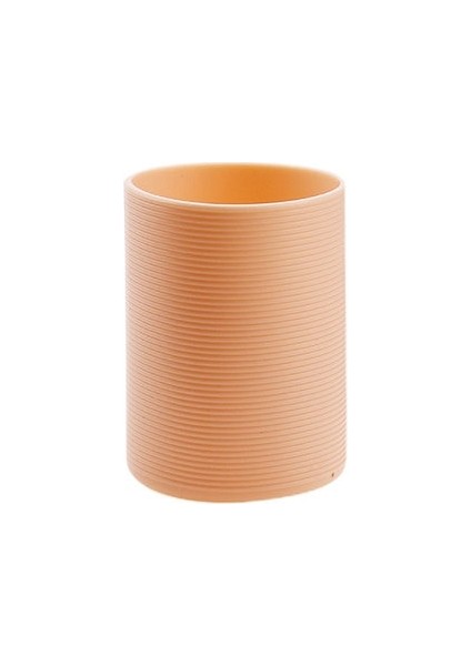 Cilt 6.5 cm Silikon Isı Yalıtımlı Bardak Kol Çizgili Kaymaz Sarar Koruyucu Cam Bardak Kol Su Şişesi Su Isıtıcısı Kapağı (Yurt Dışından)
