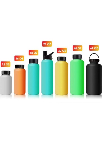 10009(32-40OZ) Paracord Kolu Su Şişesi ve Silikon Kol Çizme Hidro Şişeyle Uyumlu Geniş Ağızlı Su Şişesi Aksesuarları (Yurt Dışından) modelleri