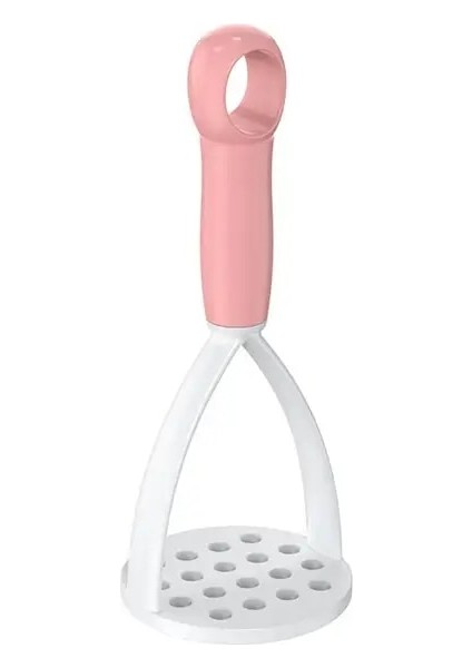 Pembe Patates Ezici Üniforma Örgü Emek Tasarrufu Sağlayan Polipropilen Presleme Tarzı Patates Pilav Püresi Mutfak Aksesuarları (Yurt Dışından)