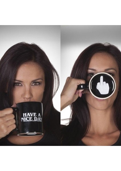 Beyaz Kupa 350 ml Komik Orta Parmak Kupalar, Iyi Günler Kahve Kupa Yaratıcı Fincan Kahve Süt Çay Bardak, Seramik Kahve Porselen Çay Bardağı Hediye (Yurt Dışından) modelleri