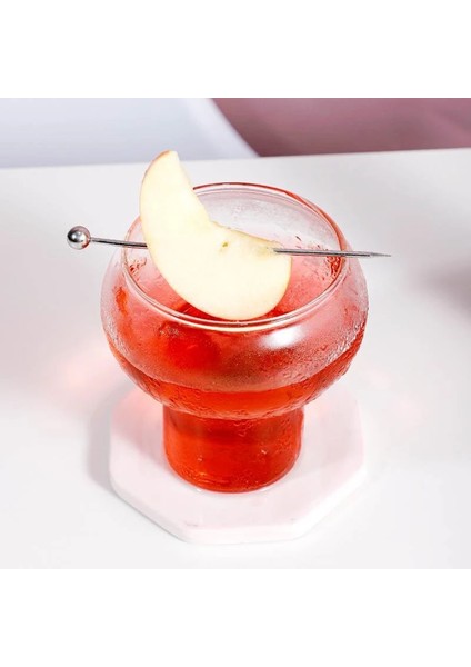 300ML 300ML/550ML Kahve Kupa Ev Şeffaf Viski Şarap Yoğurt Tatlı Cam Bardak Ev Bar Drinkware Kabak Şekli Kokteyl Bardağı (Yurt Dışından) indirimleri