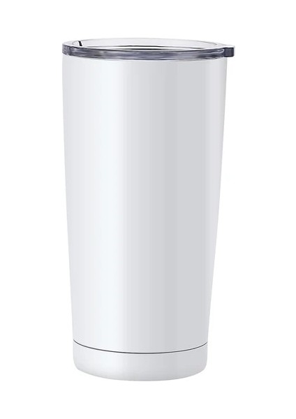 Beyaz 20OZ 20OZ Süblimasyon Kahve Kupaları Slayt Kapaklı Çocuklar Süt Kupa Seyahat Tumbler Bardak 304 Paslanmaz Çelik Bardaklar Yeni Yıl Hediyeleri (Yurt Dışından)