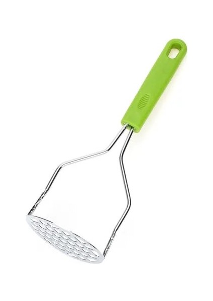 Kahve Paslanmaz Çelik Patates Ezici Ergonomik Saplı Manuel Ezici Sebze Ezici Patates Püresi Kırıcı Meyve Araçları Mutfak Eşyaları (Yurt Dışından)