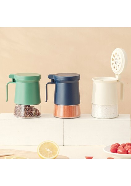 Yeşil C2892A Baharat Kavanoz Mutfak Baharat Kavanoz Cam Şeffaf Saklama Kavanoz Kaşıkla Nem Geçirmez Yüklü Katı Baharat Mutfak Aletleri (Yurt Dışından) fiyatları