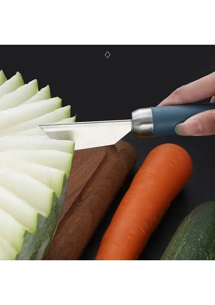 Pürüzsüz Mutfak Oyma Modelleme Aracı El Sanatları Aracı Taşınabilir 19 cm x 2.2 cm Keskin Profesyonel Pala Meyve Tabağı Için Dayanıklı (Yurt Dışından)