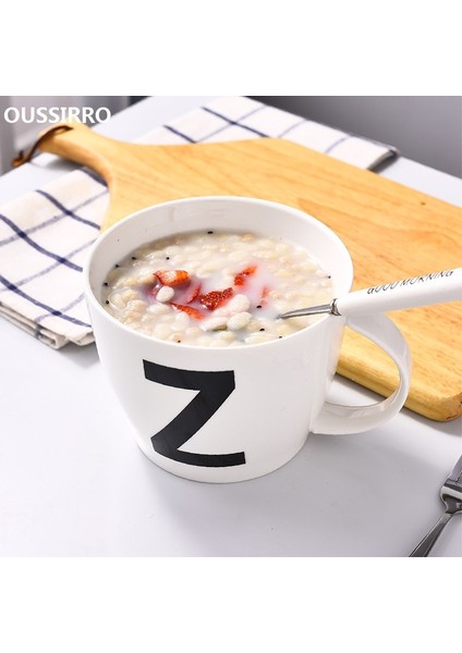 800 ml 1000 ml Büyük Mektup Kapasiteli Kupa Kahvaltı Yulaf Ezmesi Fincan Özel Desen Basit Beyaz Salata Kasesi (Yurt Dışından) modelleri