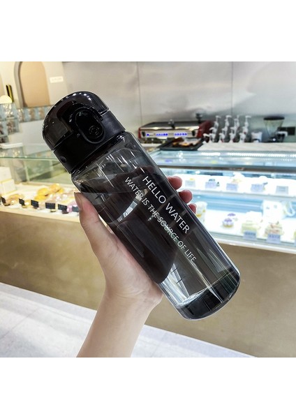 Buzlu Beyaz 780 ml 780 ml Plastik Su Şişesi Içme Için Taşınabilir Spor Çay Kahve Fincanı Mutfak Aletleri Çocuklar Okul Için Su Şişesi Şeffaf (Yurt Dışından) indirimleri
