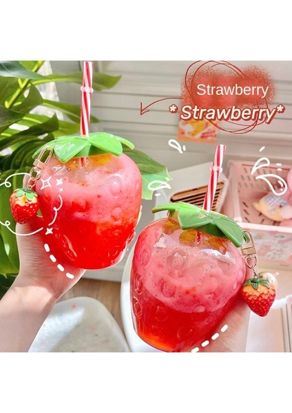 Pembe Çilek <500 Ml="" 500="" Ml="" Yaz="" Sevimli="" Çilek="" Saman="" Su="" Şişesi="" Süt="" Kahve="" Saman="" Bardağı="" Ev="" IÇIN=""></500> (Yurt Dışından)