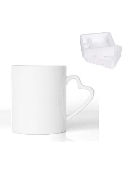 White-1 350 ml Seramik Kupa Dıy Fotoğraf Kalp Şekli Farklı Renk Seçimi Fincan Içinde Kolu Özelleştirilmiş Resimler Logo Adı Metin Yaratıcı Kesim Hediyeler (Yurt Dışından) fiyatları