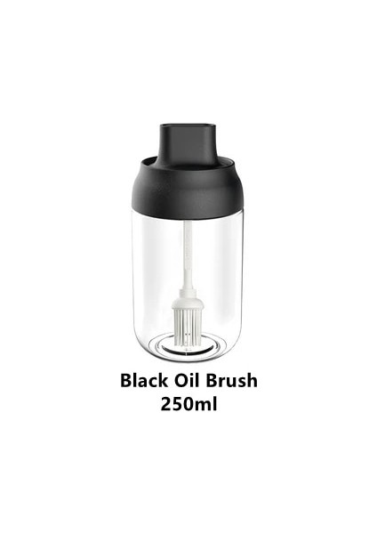 Yağ Fırçalama Mutfak Cam Baharat Kavanozları Çıkartmalar Tuz Şeker Tozu Zeytinyağı Biber Baharat Saklama Şişesi Kaşık Tabanı Aletler Aksesuar Seti (Yurt Dışından)