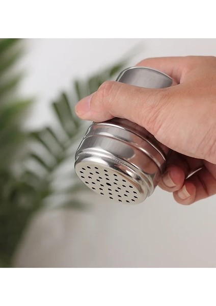 Tlg Tek Kullanımlık 1 Parçalı Tuz ve Şeker Şişesi Seti, Döner Kapaklı Çok Fonksiyonlu Paslanmaz Çelik Gadget Baharat Biber Şişesi Baharat Kavanozu (Yurt Dışından)