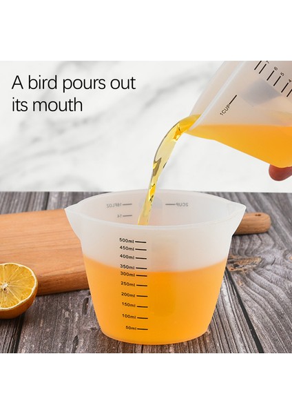 250ML Silikon Ölçüm Kabı Şeffaf Ölçekli Gıda Sınıfı Dayanıklı Yapışmaz Dıy Kek Epoksi Reçine Takı Yapımı Mutfak Pişirme Araçları (Yurt Dışından) fırsatları