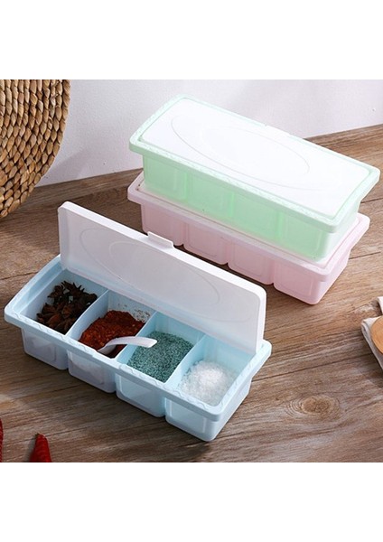 Bl 4 Izgaralar Baharat Kutusu Çeşni Saklama Kabı Raf Baharat Kavanoz Kaşık Baharat Kutusu Saklama Kabı Çeşni Kavanozları Baharat (Yurt Dışından) fırsatları