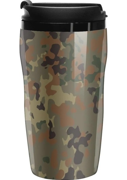 250 ml Yeni Flecktarn Desen Kamuflaj Seyahat Kahve Kupa Kahve Lüks Fincan Kahve Termos Kupa Gözlük Kahve (Yurt Dışından)