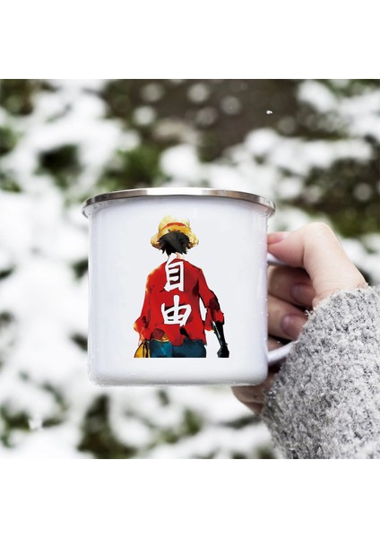 11 Kupa Yaratıcı Seramik Isıtma Su Sıcaklığına Duyarlı Renk Değiştiren Kupa Tek Parça Luffy Film Çevreleyen Kahve Su Bardağı (Yurt Dışından) indirimleri