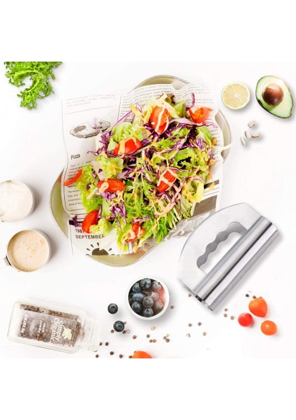 Kutulu Salata Kıyıcı Koruyucu Kapaklı Paslanmaz Çelik Kıyma Bıçakları Sebze Bıçağı Et Kıyma Çift Bıçaklı Kıyıcı Mutfak Için (Yurt Dışından) modelleri