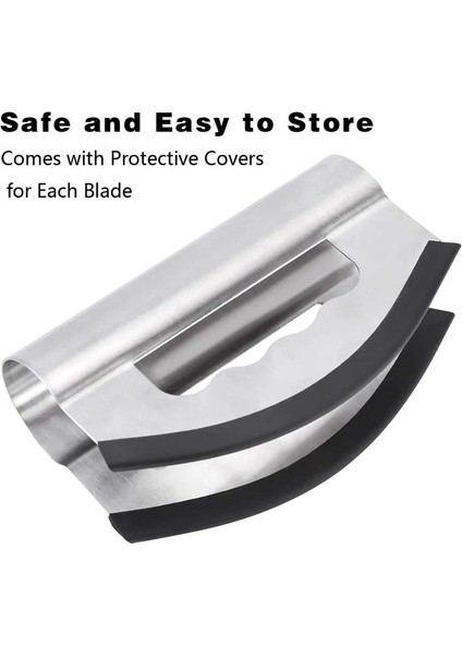 Kutulu Salata Kıyıcı Koruyucu Kapaklı Paslanmaz Çelik Kıyma Bıçakları Sebze Bıçağı Et Kıyma Çift Bıçaklı Kıyıcı Mutfak Için (Yurt Dışından) indirimleri