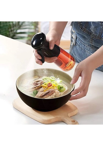 Beyaz Mutfak Zeytinyağı Şişesi Püskürtücü Fırça ile Pişirme Barbekü Pişirme Sirke Yağı Dağıtıcı Mister Boş Şişe Konteyner Gadget (Yurt Dışından) fırsatları