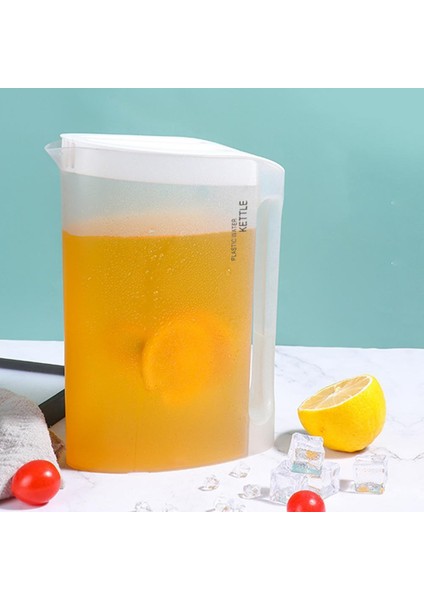 Yeşil 2200 ml Büyük Kapasiteli Soğuk Su Isıtıcısı Sızdırmaz Sıcaklığa Dayanıklı Buzdolabı Meyve Suyu Potu Soğuk Su Sürahisi Ev Için (Yurt Dışından) fiyatları