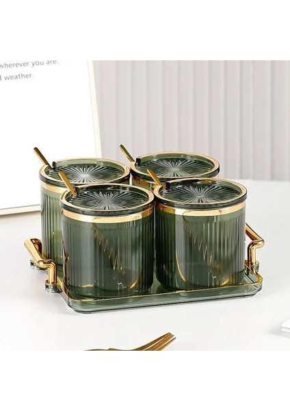 1 Adet Yaratıcı Altın Kaplama Çizgili Baharat Kavanoz Büyük Kapasiteli Depolama Saklama Kabı Biber Tuzluk Mutfak Çok Tahıl Şeker Kavanoz (Yurt Dışından) fırsatları