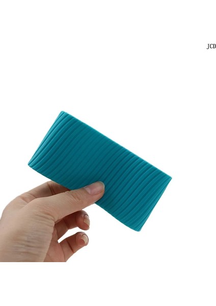 Blue-8cm Jcd 8cm Silikon Seramik Bardak Kollu Kahve Kupa Sarar Kollu Geri Dönüşümlü Isıya Dayanıklı Cam Su Bardağı Kollu Kapak Ev Aletleri (Yurt Dışından)