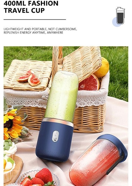 Mavi Meyve Sıkacağı Bardağı Kapağı Taşınabilir Meyve Sıkacağı Blender Meyve Suyu Bardağı Otomatik Küçük Elektrikli Meyve Sıkacağı Smoothie Blender Buz Ezme Fincan Mutfak Aracı (Yurt Dışından) fırsatları