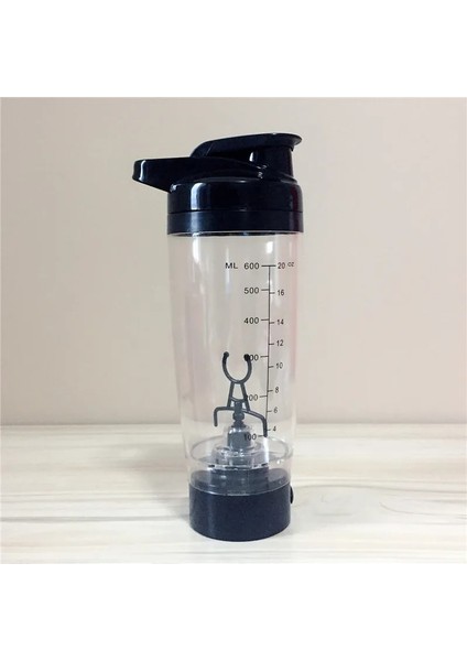 Beyaz 600 ml 600 ml Karıştırma Fincan Kendini Karıştıran Kupa Çalkalayıcı Şişe Protein Tozu Spor Salonu Eğitimi Elektrikli Otomasyon Yulaf Ezmesi Fincan Süt Şişesi (Yurt Dışından)
