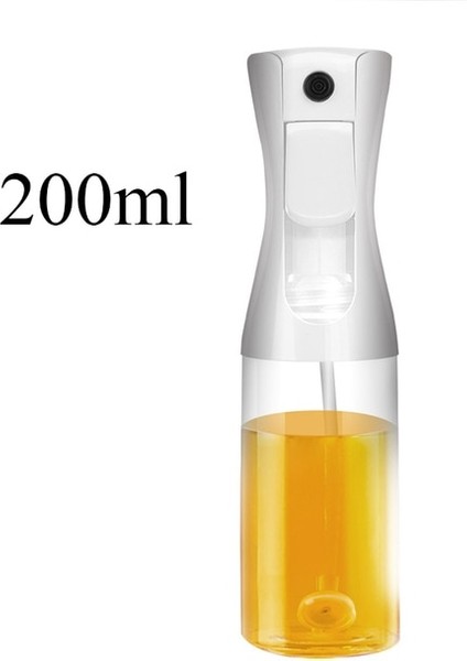 200ML Beyaz 200ML 300ML 500ML Yağ Spreyi Şişesi Yemek Pişirme Için Mutfak Zeytinyağı Püskürtücü Kamp Için Barbekü Pişirme Sirkesi Soya Sosu (Yurt Dışından)